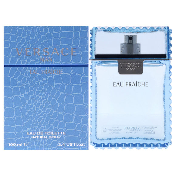 Versace Man Eau Fraiche by Versace for Men 3.4 oz EDT Spray - Picture 1 of 4